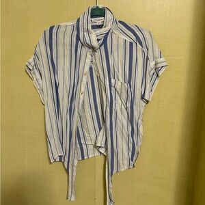 Button down shirt. Can be worn in many ways!